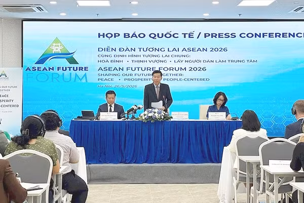 Họp báo quốc tế về AFF 2026.
