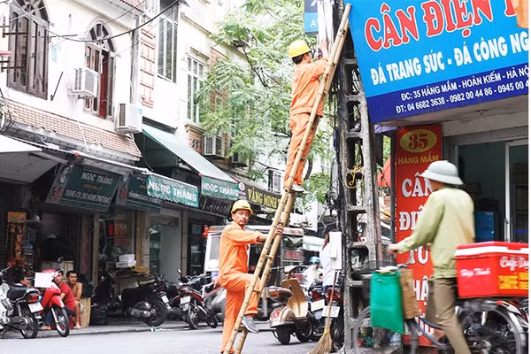 Thủ đô mất điện
