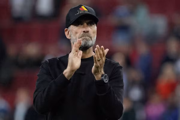 HLV Klopp vẫn chưa thể tìm ra cách mang lại chiến thắng cho đội tuyển Đức.