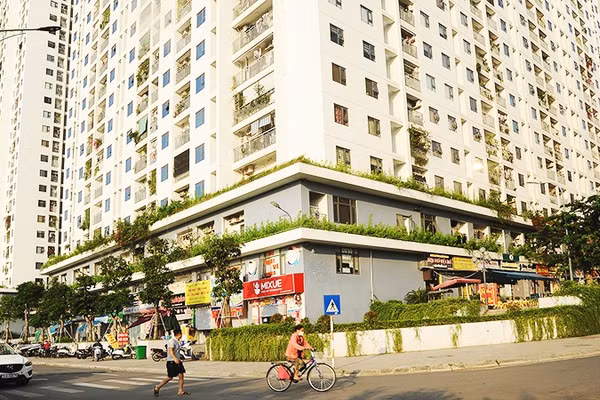 Khu nhà ở xã hội Ecohome 2. Ảnh: SONG ANH