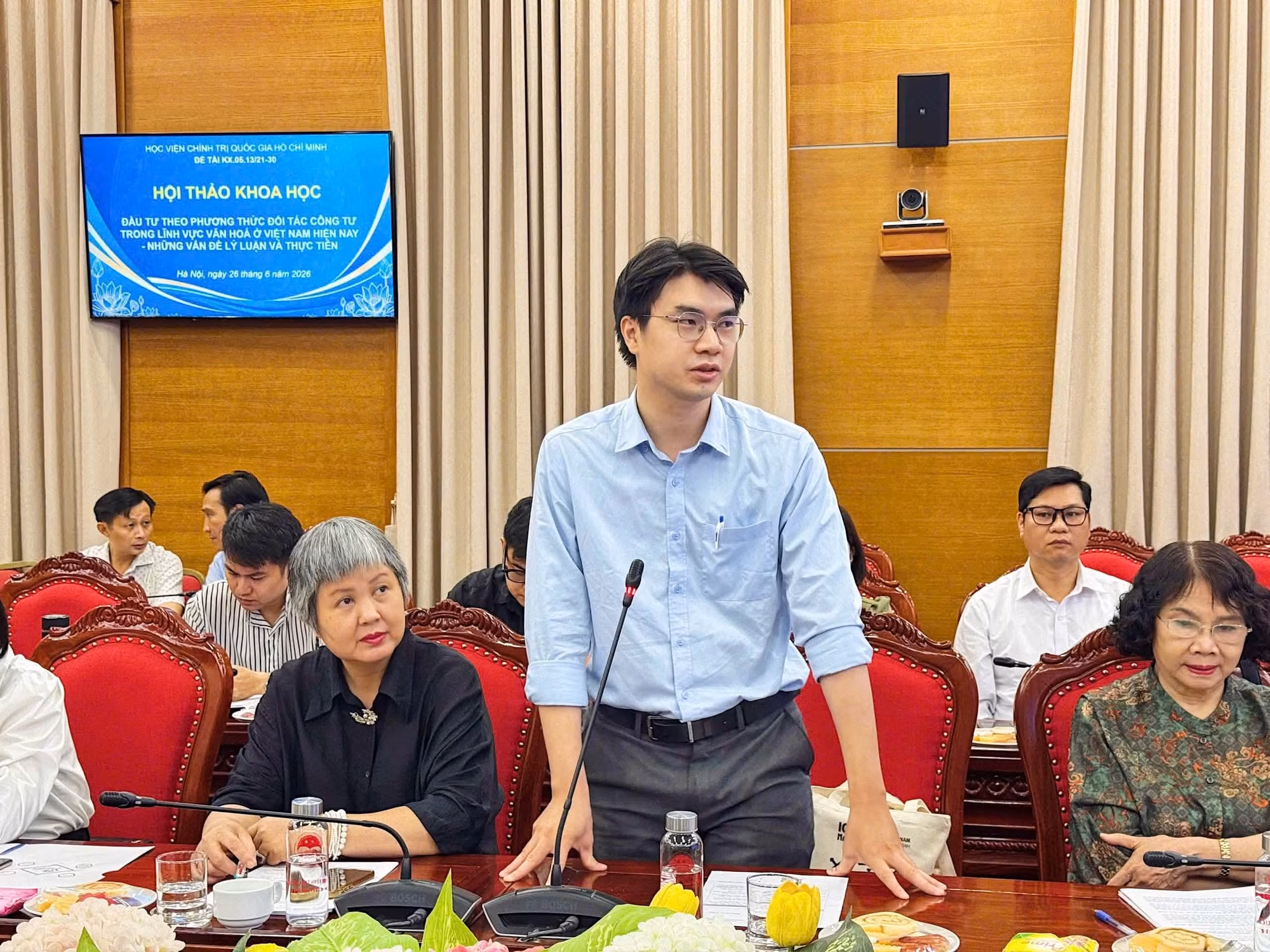 Tiến sĩ Phạm Minh Quân, Giảng viên Khoa Nghệ thuật và Thiết kế, Trường Khoa học liên ngành và Nghệ thuật, Đại học Quốc gia Hà Nội. (Ảnh: Nhân vật cung cấp)