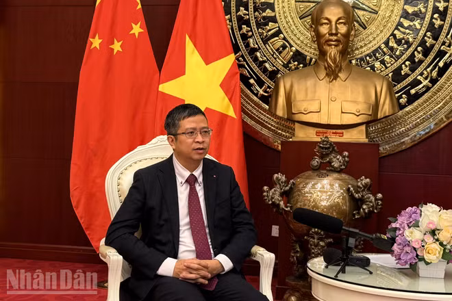 Đại sứ Việt Nam tại Trung Quốc Phạm Thanh Bình.