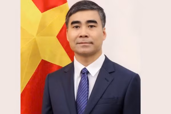 Đại sứ Việt Nam tại Cộng hòa Liên bang Myanmar Nguyễn Anh Đức. (Ảnh: Đại sứ quán Việt Nam tại Myanmar cung cấp)