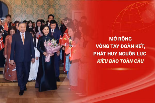 Mở rộng vòng tay đoàn kết, phát huy nguồn lực kiều bào toàn cầu