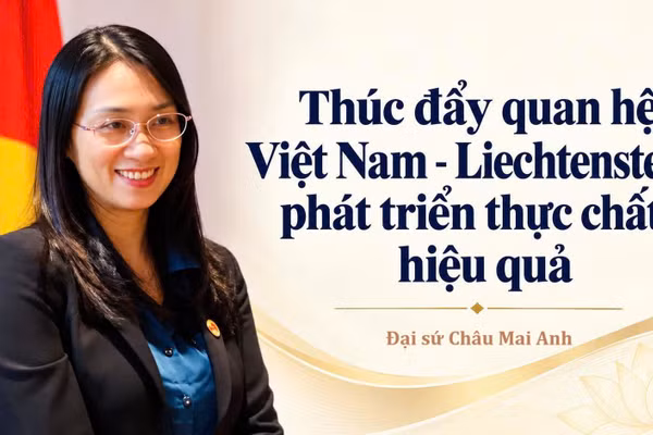 Thúc đẩy quan hệ Việt Nam - Liechtenstein phát triển thực chất, hiệu quả 