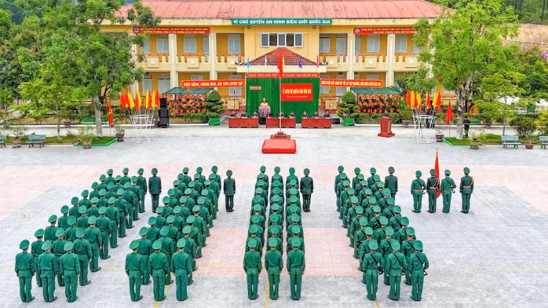 Toàn cảnh buổi lễ.