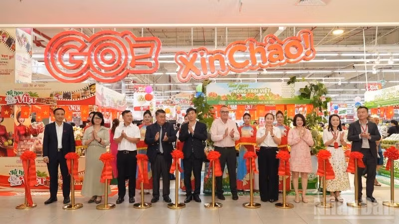 Tập đoàn Central Retail Việt Nam khai mạc lễ hội “Tự hào đặc sản Việt” 2026 chào mừng Quốc khánh 2/9, đồng thời góp phần kích cầu tiêu dùng, quảng bá đặc sản các vùng miền. (Ảnh: THANH TÂN)