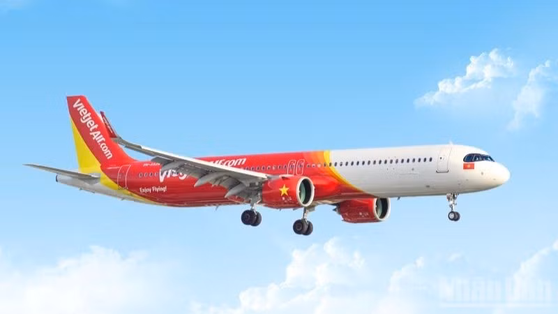 Tàu bay thế hệ mới, hiện đại của Vietjet.