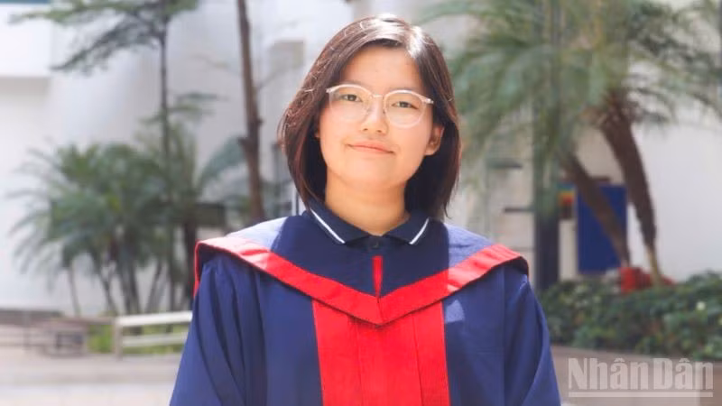 Tân sinh viên Trương Thị Hồng Hạnh từ Thành phố Hồ Chí Minh, sinh viên Việt Nam đầu tiên nhận học bổng toàn phần Vice-Chancellor’s ASEAN Awards tại Đại học Monash.