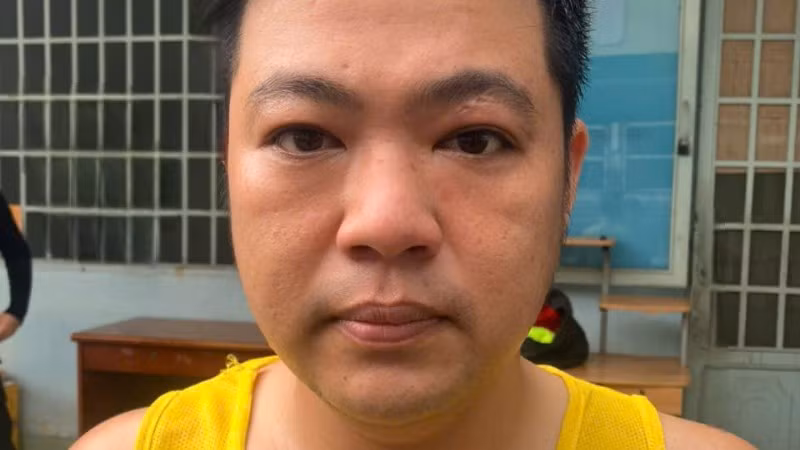 Bị can Lê Huỳnh Thanh Long.