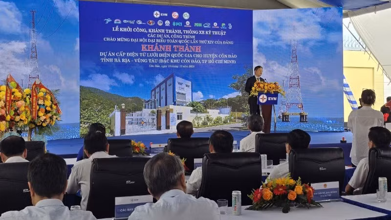 Quang cảnh buổi lễ.
