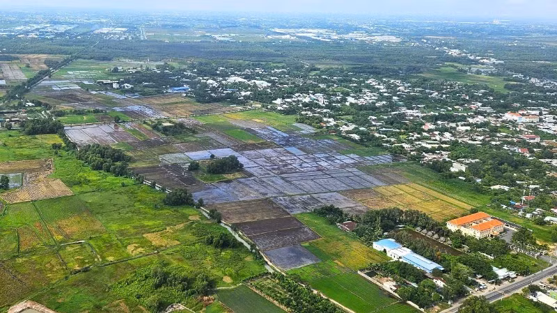 Giá đất nông nghiệp năm 2026 tại Thành phố Hồ Chí Minh được điều chỉnh tăng. (Ảnh: CTV)