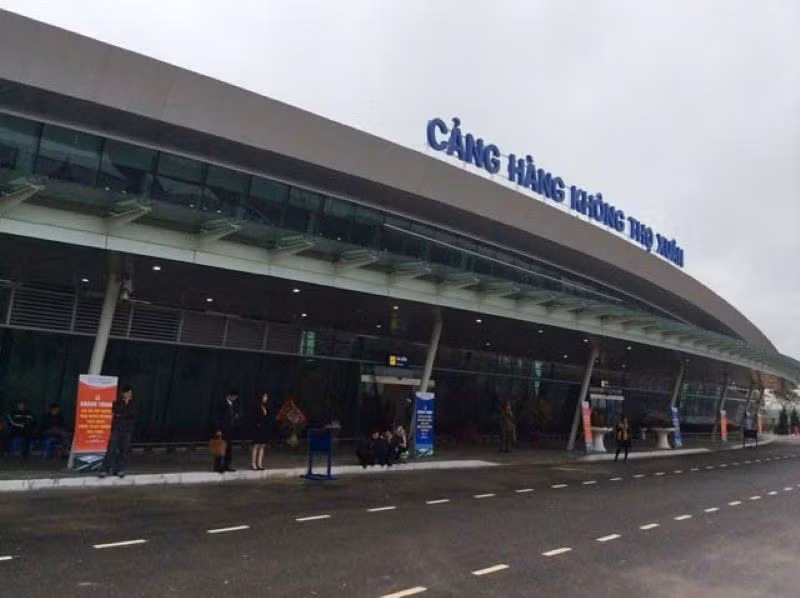Cảng hàng không Thọ Xuân.