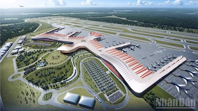 Quy hoạch chi tiết Cảng hàng không quốc tế Phú Quốc thời kỳ 2021-2030, tầm nhìn đến năm 2050 được điều chỉnh, hướng tới đưa sân bay Phú Quốc trở thành hệ sinh thái hàng không khép kín. (Ảnh: ÁNH DƯƠNG)