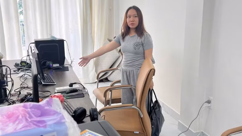 Hiện trường phẫu thuật trái phép của Cơ sở Ho.pital SW (Ảnh: Công an cung cấp).