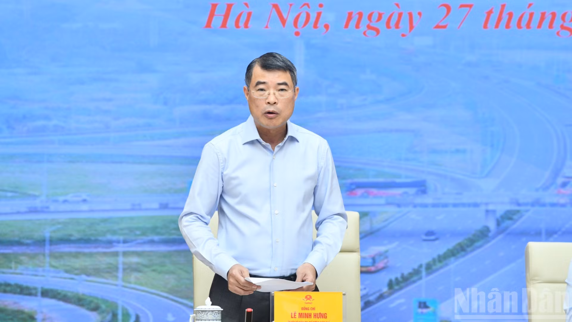 Thủ tướng Chính phủ Lê Minh Hưng phát biểu ý kiến chỉ đạo tại hội nghị.