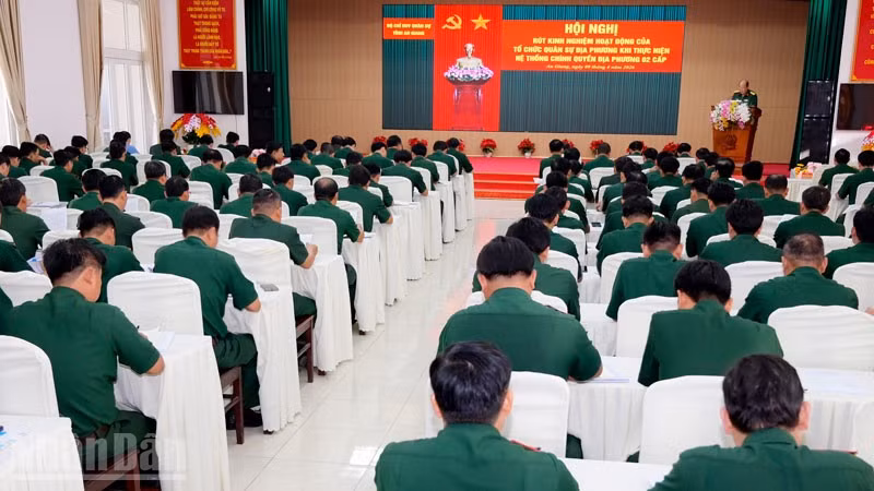 Quang cảnh hội nghị. (Ảnh: PHƯƠNG VŨ)