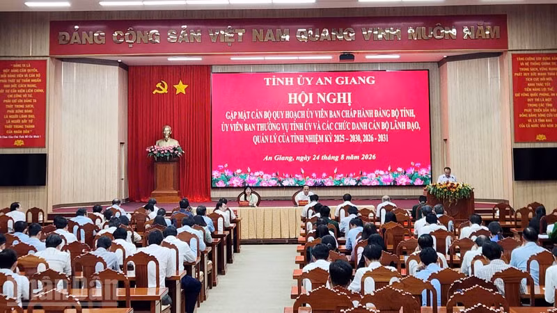 Quang cảnh Hội nghị. (Ảnh: QUỐC TRINH)