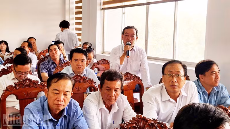 Cử tri Lê Văn Sơn đề nghị đẩy mạnh xử lý hàng giả.