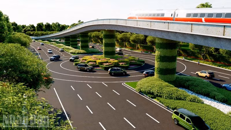 Mô phỏng dự án Tuyến tàu điện đô thị (tàu điện nhẹ - LRT) nối sân bay Phú Quốc tới Trung tâm Hội nghị APEC.