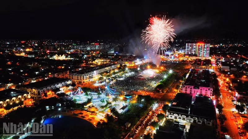 Địa điểm bắn pháo hoa đón giao thừa Tết Nguyên đán Bính Ngọ 2026 tại Khu đô thị Phú Cường Phú Quý, phường Rạch Giá.
