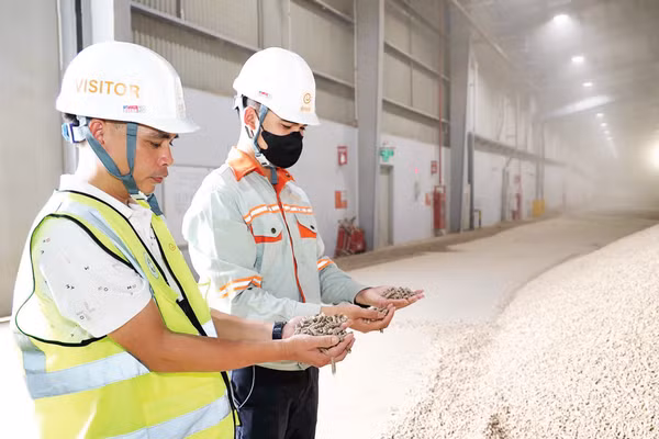Sản phẩm viên nén sinh khối của Nhà máy nhiên liệu sinh khối Erex Sakura Tuyên Quang được thị trường Nhật Bản đón nhận.