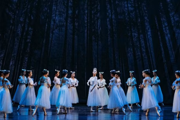 Một cảnh trong vở Giselle. (Ảnh: HBSO)