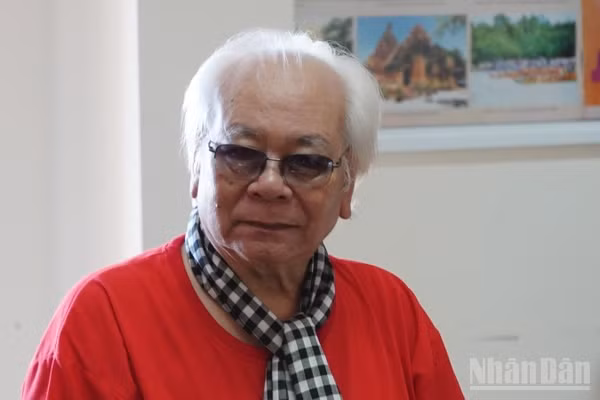 Nhạc sĩ Trần Xuân Tiến. (Ảnh: LINH BẢO)