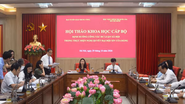 Quang cảnh hội thảo. (Ảnh: ĐÔNG HÀ)