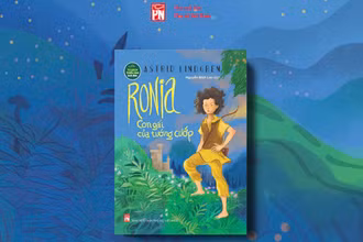 Cuốn “Ronia, Con gái của tướng cướp” của tác giả Astrid Lindgren. (Ảnh: Nhà xuất bản Phụ nữ Việt Nam)