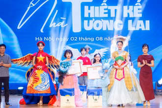 Các mẫu thiết kế của hai quán quân trong cuộc thi. (Ảnh: Ban tổ chức)