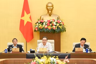 Chủ tịch Quốc hội Trần Thanh Mẫn. (Ảnh: DUY LINH)