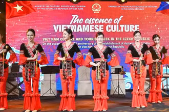 Một tiết mục trong chương trình. (Ảnh: Ban tổ chức)
