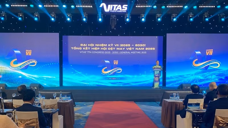 Đại hội nhiệm kỳ VII Hiệp hội Dệt may Việt Nam (2025-2030).