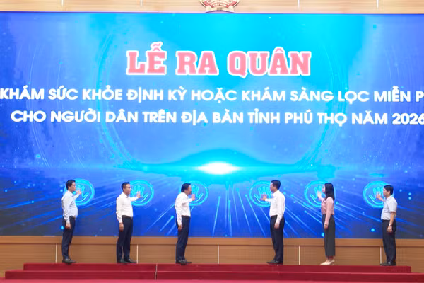 [Video] Phú Thọ ra quân khám sức khỏe miễn phí cho người dân