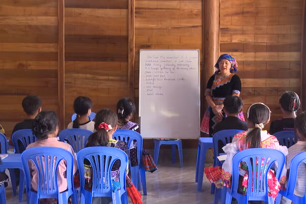 [Video] Lớp học nhỏ, ước mơ lớn ở bản biên giới Lai Châu