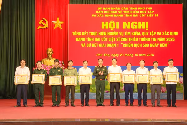 [Video] Sơ kết giai đoạn 1 Chiến dịch 500 ngày đêm tìm kiếm, quy tập và xác định danh tính hài cốt liệt sĩ