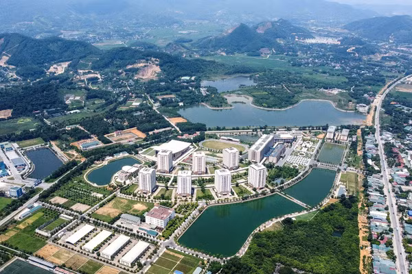 Khu đô thị Hòa Lạc. (Ảnh: THÀNH ĐẠT)