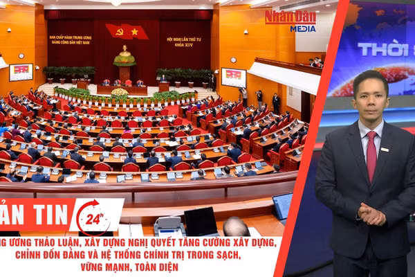 [Video] Thời sự 24h ngày 6/10/2026: Trung ương thảo luận, xây dựng Nghị quyết tăng cường xây dựng, chỉnh đốn Đảng và hệ thống chính trị trong sạch, vững mạnh, toàn diện