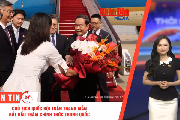 [Video] Thời sự 24h ngày 11/10/2026: Chủ tịch Quốc hội Trần Thanh Mẫn bắt đầu thăm chính thức Trung Quốc