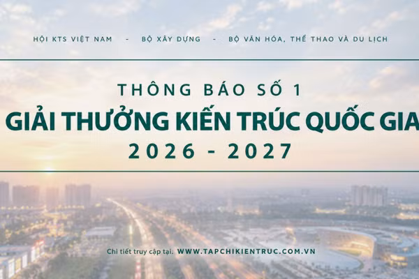 Hội đồng Giải thưởng Kiến trúc Quốc gia mong nhận được sự hưởng ứng tham gia của đông đảo kiến trúc sư và tác giả. (Ảnh: Ban tổ chức)