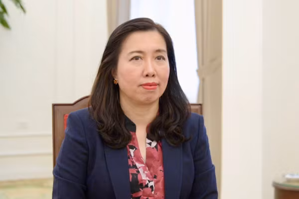 Thứ trưởng Ngoại giao Lê Thị Thu Hằng. (Ảnh: Bộ Ngoại giao Việt Nam cung cấp)