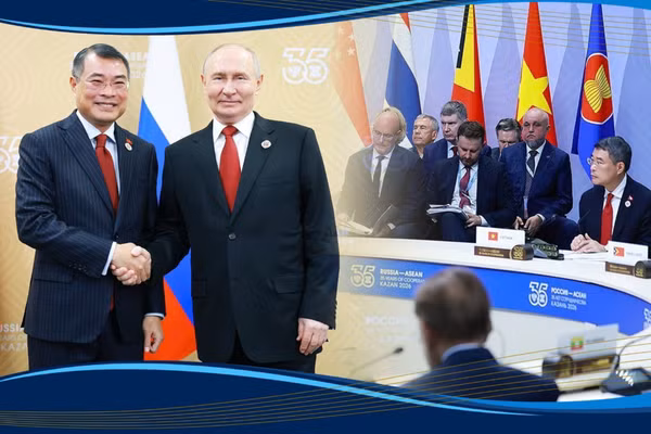 Việt Nam ghi đậm dấu ấn trên chặng đường hợp tác ASEAN-Nga