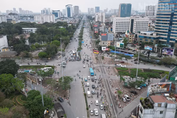 [Ảnh] Hà Nội: Giải phóng mặt bằng dự án Trục không gian Quốc lộ 1A