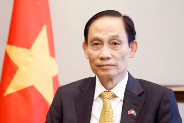 Ủy viên Bộ Chính trị, Bộ trưởng Ngoại giao Lê Hoài Trung. (Ảnh: Bộ Ngoại giao)