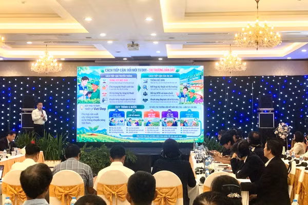 Quang cảnh hội nghị. (Ảnh: BẢO HÂN)