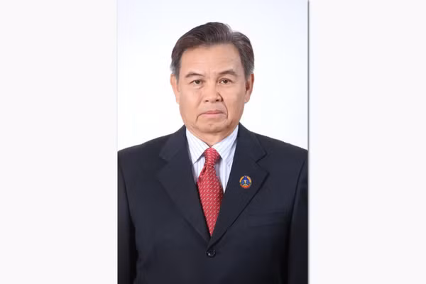 Chủ tịch Quốc hội Lào Saysomphone Phomvihane. (Ảnh: Bộ Ngoại giao Việt Nam cung cấp)