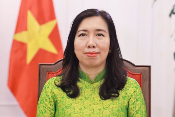 Thứ trưởng Ngoại giao Lê Thị Thu Hằng. (Ảnh: Bộ Ngoại giao Việt Nam cung cấp)