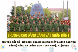 Trường Cao đẳng Cảnh sát nhân dân I: Chuyển đổi số, mở cánh cửa nâng cao chất lượng đào tạo