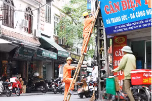 Thủ đô mất điện